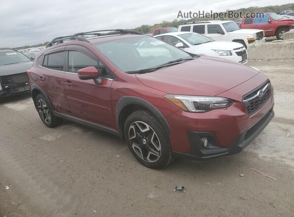 JF2GTAMC1JH234264 2018 SUBARU CROSSTREK Burgundy Առջևի աջ
