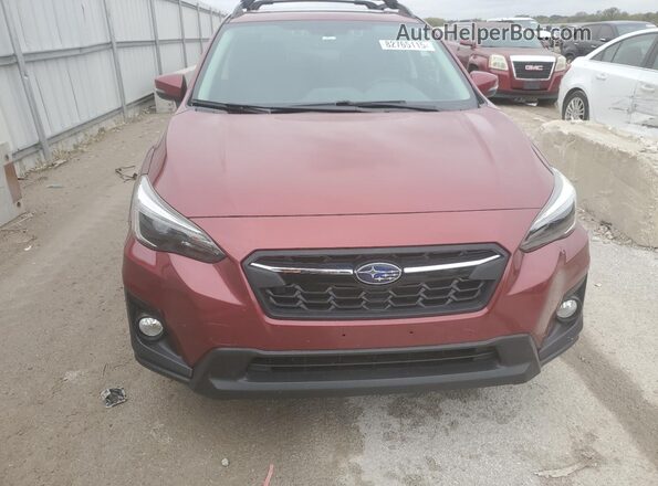 JF2GTAMC1JH234264 2018 SUBARU CROSSTREK Burgundy Դիմացի տեսք