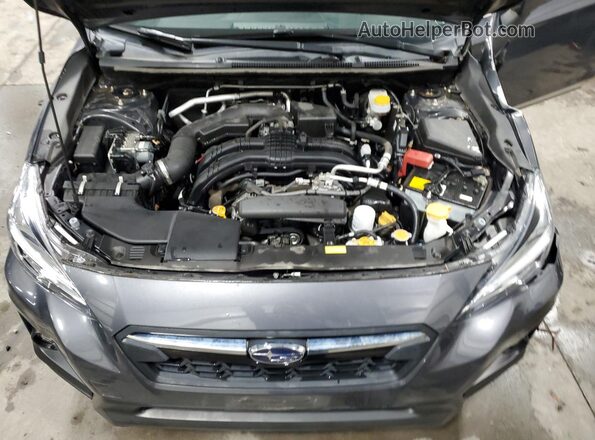 JF2GTAMC3L8240084 2020 SUBARU CROSSTREK Gray Widok komory silnika