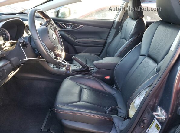 JF2GTAMC3L8240084 2020 SUBARU CROSSTREK Gray Widok wnętrza z przodu