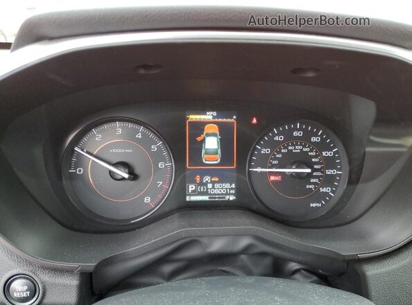 JF2GTAPC0LH257808 2020 SUBARU CROSSTREK Orange Սարքավորումների վահանակի տեսք