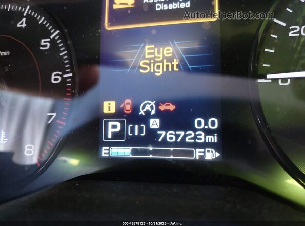 JF2GTAPC1L8226552 2020 SUBARU CROSSTREK Blue Vista de los asientos traseros