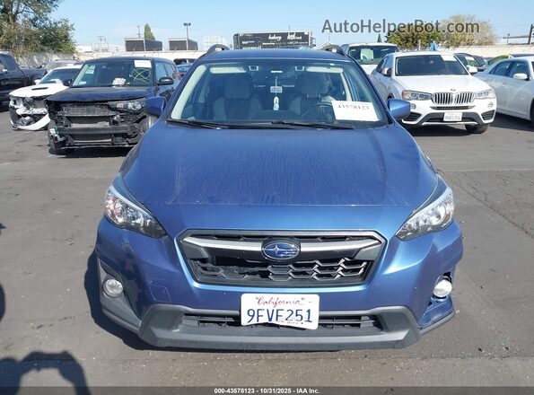 JF2GTAPC1L8226552 2020 SUBARU CROSSTREK Blue Vista interior trasera