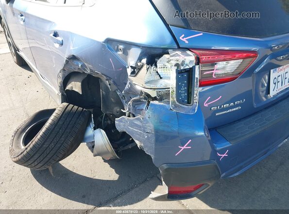 JF2GTAPC1L8226552 2020 SUBARU CROSSTREK Blue Vista del cuadro de instrumentos