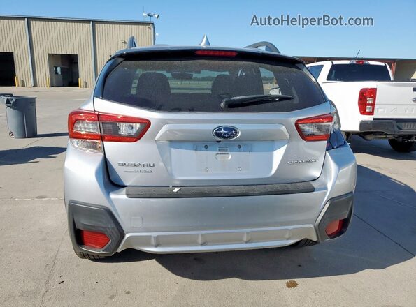 JF2GTAPC6M8246992 2021 SUBARU CROSSTREK Silver Rear view