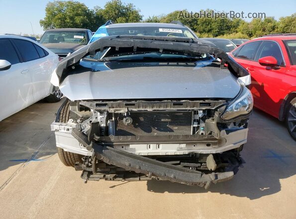 JF2GTAPC6M8246992 2021 SUBARU CROSSTREK Silver Front view