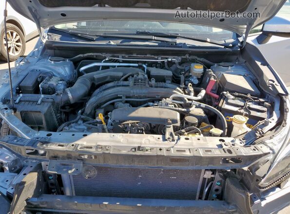 JF2GTAPC6M8246992 2021 SUBARU CROSSTREK Silver Engine compartment view
