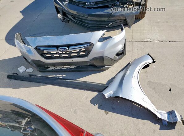 JF2GTAPC6M8246992 2021 SUBARU CROSSTREK Silver VIN sticker view