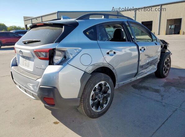 JF2GTAPC6M8246992 2021 SUBARU CROSSTREK Silver Rear right