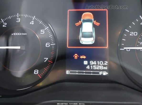 JF2GTAPC7LH245560 2020 SUBARU CROSSTREK Blue Vista del salpicadero