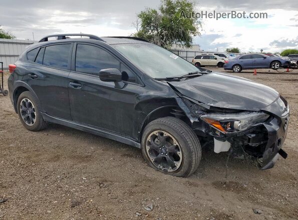 JF2GTAPC7M8282321 2021 SUBARU CROSSTREK Black წინა მარჯვენა