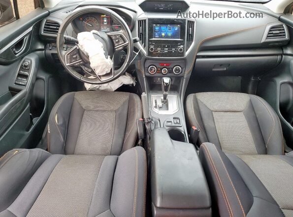 JF2GTAPC7M8282321 2021 SUBARU CROSSTREK Black წინა პანელის ხედი