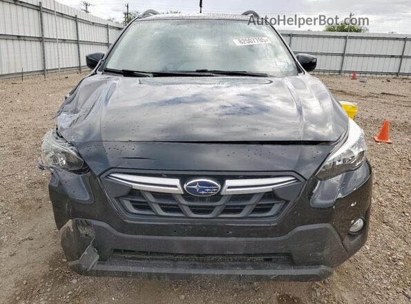 JF2GTAPC7M8282321 2021 SUBARU CROSSTREK Black წინა ხედი
