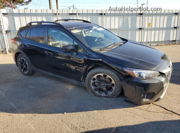 JF2GTAPC7N8224744 2022 SUBARU CROSSTREK Black წინა მარჯვენა