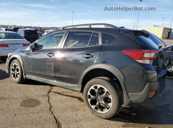JF2GTAPC7N8224744 2022 SUBARU CROSSTREK Black უკანა მარცხენა
