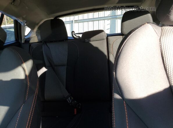 JF2GTAPC7N8224744 2022 SUBARU CROSSTREK Black უკანა სავარძლების ხედი