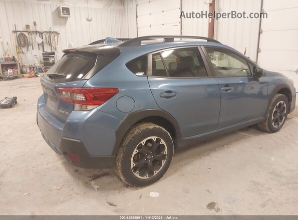JF2GTAPC7NH287519 2022 SUBARU CROSSTREK Blue Задня права чверть