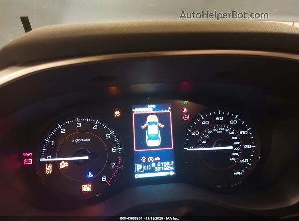JF2GTAPC7NH287519 2022 SUBARU CROSSTREK Blue Вид задніх сидінь