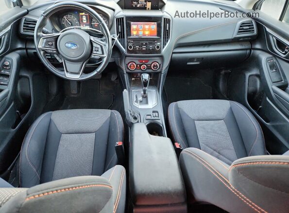 JF2GTAPCXL8276415 2020 SUBARU CROSSTREK Blue Dashboard view