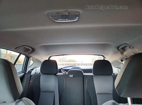 JF2GTAPCXL8276415 2020 SUBARU CROSSTREK Blue Rear seats view