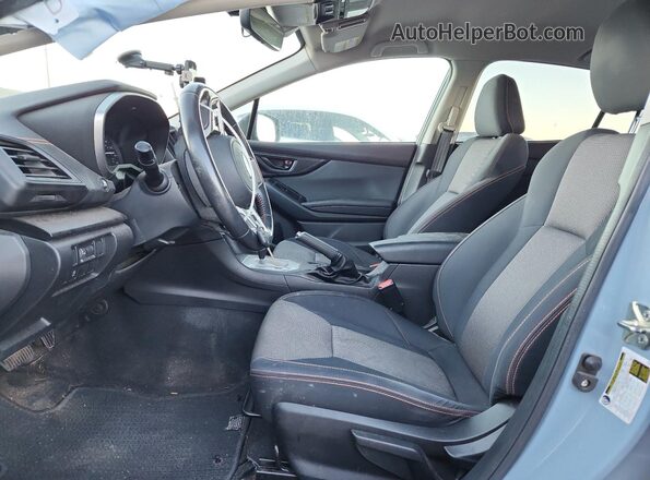 JF2GTAPCXL8276415 2020 SUBARU CROSSTREK Blue Front interior view