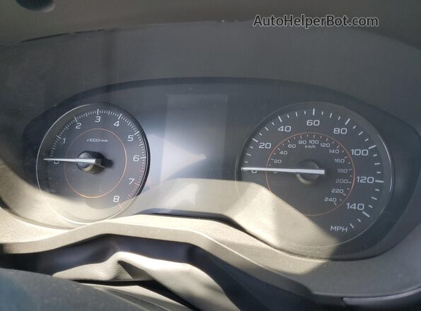 JF2GTAPCXNH229744 2022 SUBARU CROSSTREK Белый Вид щитка приборов
