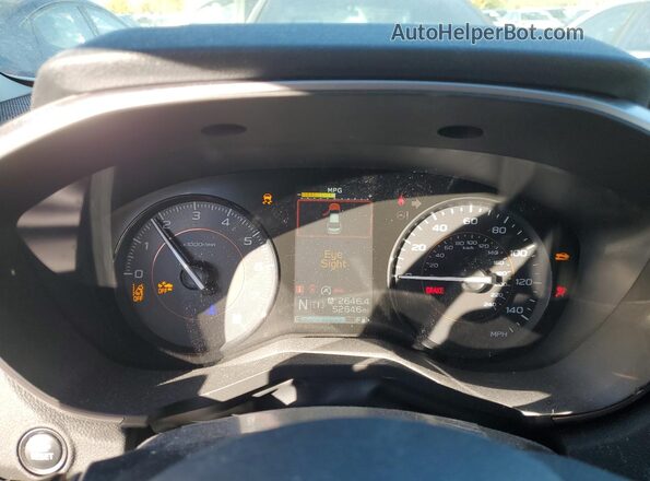 JF2GTAPCXP8325764 2023 SUBARU CROSSTREK White Vista del cuadro de instrumentos