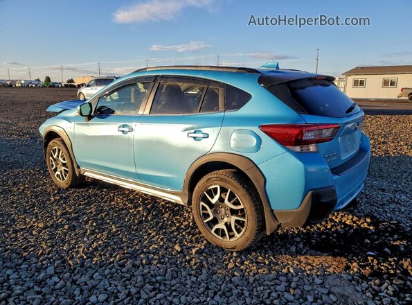 JF2GTDEC7LH228620 2020 SUBARU CROSSTREK Blue უკანა მარცხენა