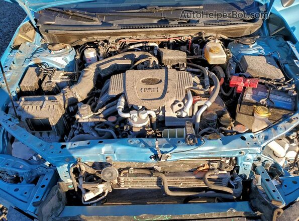 JF2GTDEC7LH228620 2020 SUBARU CROSSTREK Blue ძრავის განყოფილების ხედი