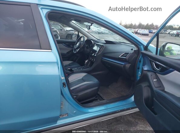 JF2GTDEC9KH286808 2019 SUBARU CROSSTREK HYBRID Blue Widok wnętrza z przodu