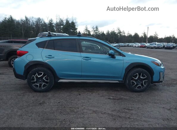JF2GTDEC9KH286808 2019 SUBARU CROSSTREK HYBRID Blue Widok wnętrza z tyłu