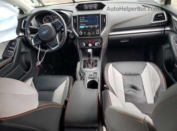 JF2GTHMC0NH285592 2022 SUBARU CROSSTREK Charcoal Вид панелі приладів