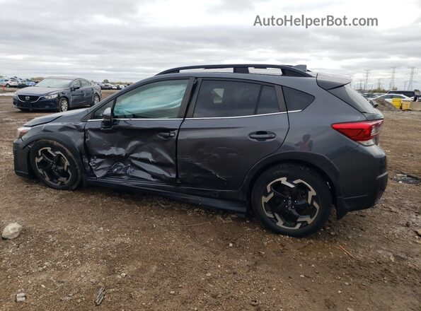 JF2GTHMC0NH285592 2022 SUBARU CROSSTREK Charcoal Задня ліва чверть