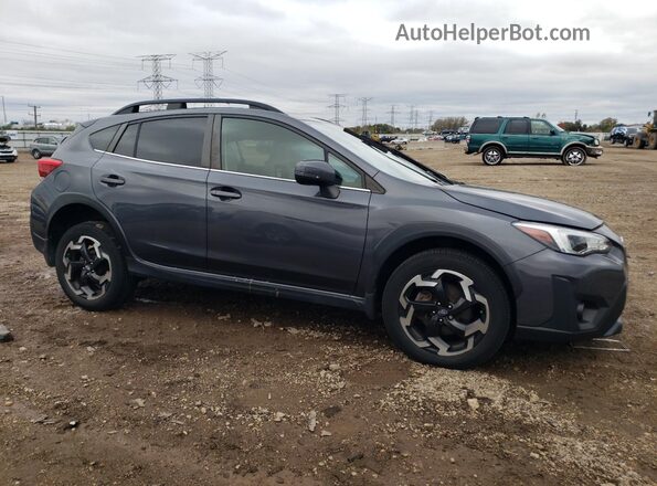 JF2GTHMC0NH285592 2022 SUBARU CROSSTREK Charcoal Передня права чверть