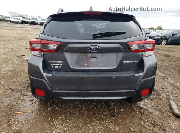 JF2GTHMC0NH285592 2022 SUBARU CROSSTREK Charcoal Вид ззаду
