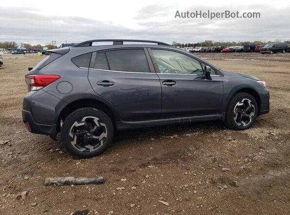 JF2GTHMC0NH285592 2022 SUBARU CROSSTREK Charcoal Задня права чверть
