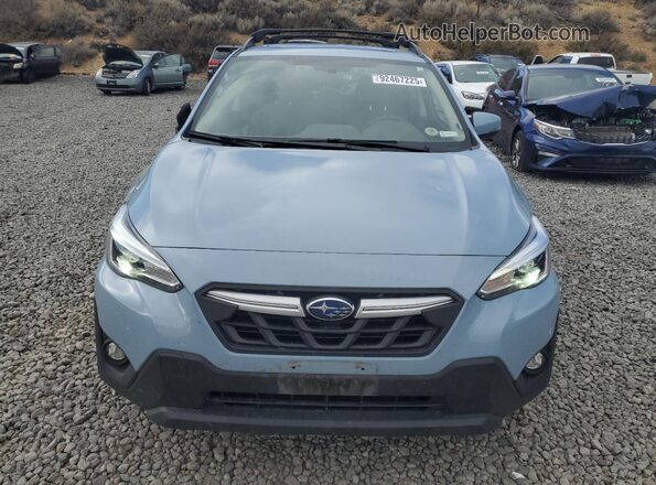 JF2GTHMC1N8254822 2022 SUBARU CROSSTREK Blue Vista frontal