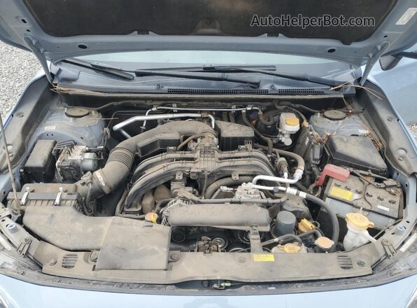 JF2GTHMC1N8254822 2022 SUBARU CROSSTREK Blue Vista del compartimento del motor
