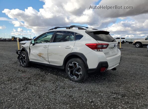 JF2GTHMC5N8237313 2022 SUBARU CROSSTREK White უკანა მარცხენა