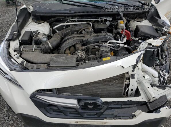 JF2GTHMC5N8237313 2022 SUBARU CROSSTREK White ძრავის განყოფილების ხედი