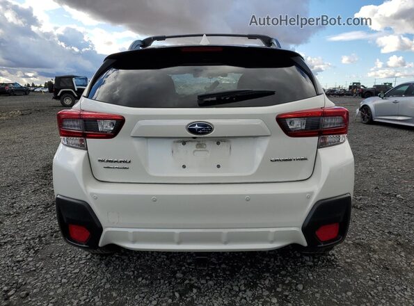 JF2GTHMC5N8237313 2022 SUBARU CROSSTREK White უკანა ხედი