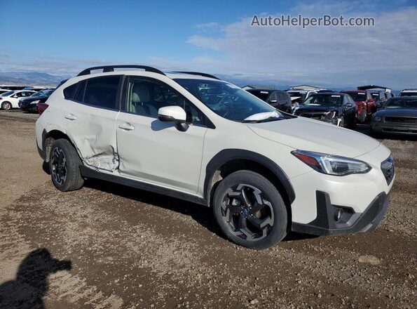 JF2GTHMCXN8264734 2022 SUBARU CROSSTREK White Delantero derecho