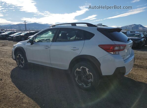 JF2GTHMCXN8264734 2022 SUBARU CROSSTREK White Trasero izquierdo