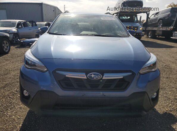 JF2GTHMCXNH204968 2022 SUBARU CROSSTREK Blue Вид спереду