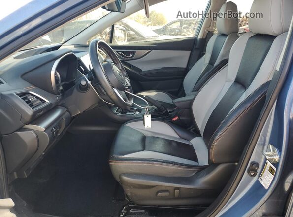 JF2GTHMCXNH204968 2022 SUBARU CROSSTREK Blue Вид салону спереду