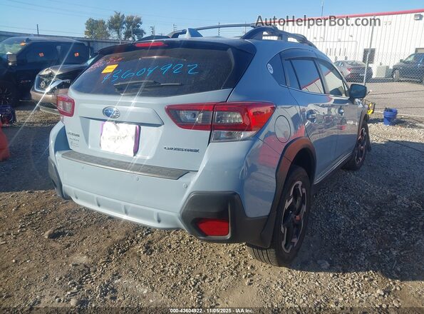 JF2GTHNC7P8320386 2023 SUBARU CROSSTREK Blue Задня права чверть