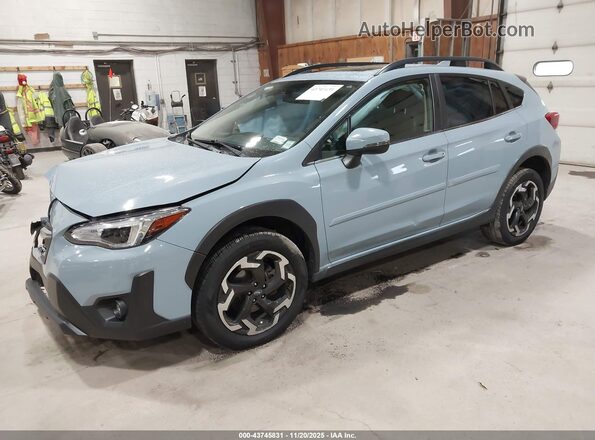 JF2GTHNC9NH283533 2022 SUBARU CROSSTREK Gray Передня ліва чверть
