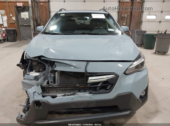 JF2GTHNC9NH283533 2022 SUBARU CROSSTREK Gray Вид щитка приладів