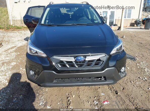 JF2GTHNC9PH263608 2023 SUBARU CROSSTREK Black ხელსაწყოთა პანელის ხედი