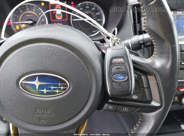 JF2GTHRC4NH239756 2022 SUBARU CROSSTREK Black Widok deski rozdzielczej